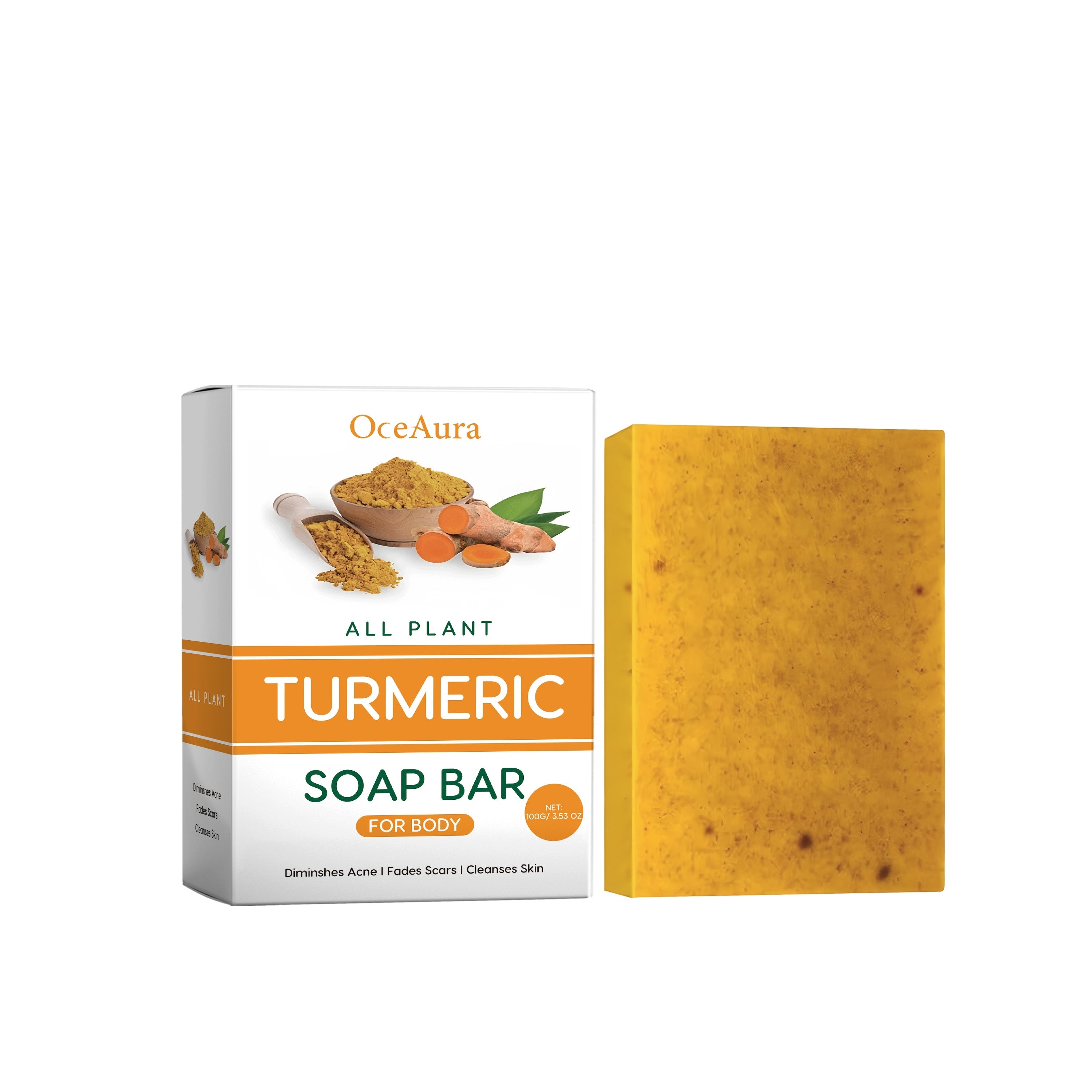 Brightening Turmeric & Kojic Acid Soap Turmeric Soap Bar